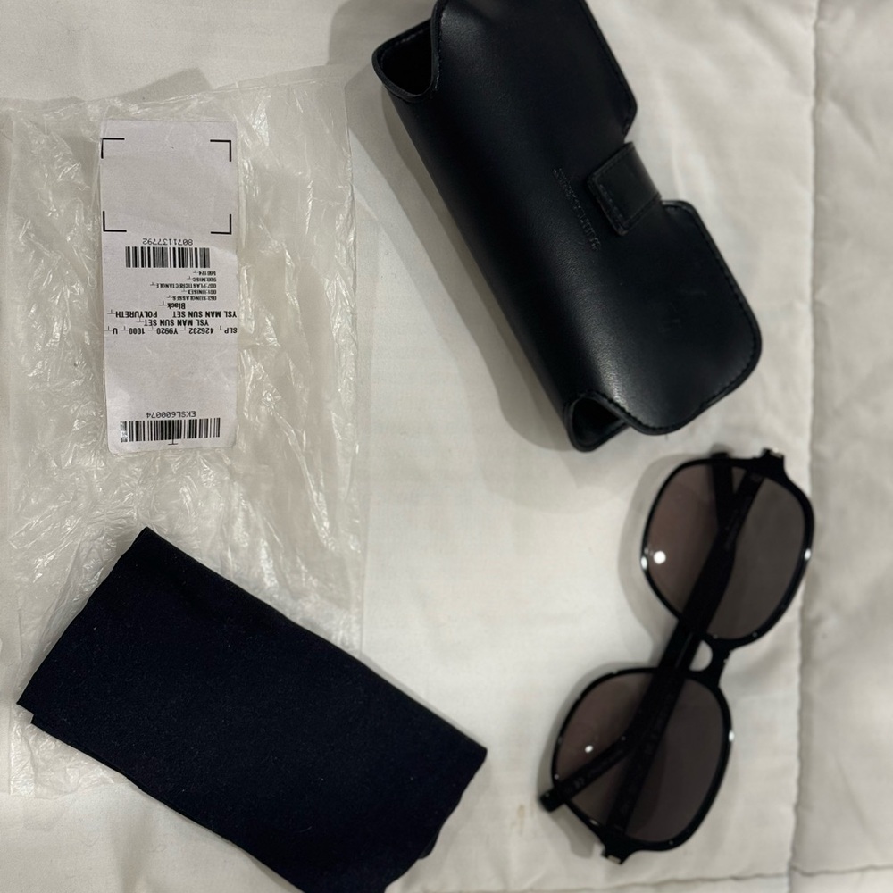 Yves Saint Laurent Black Sunglasses Brand New